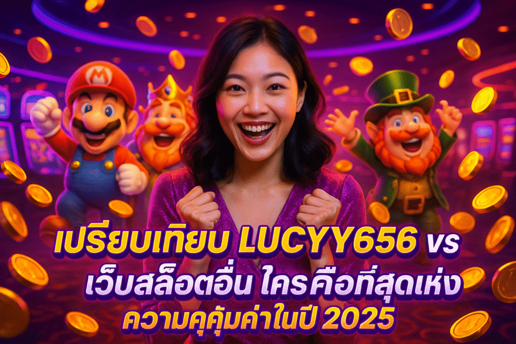 เปรียบเทียบ LUCYY656 vs เว็บสล็อตอื่น ใครคือที่สุดแห่งความคุ้มค่าในปี 2025