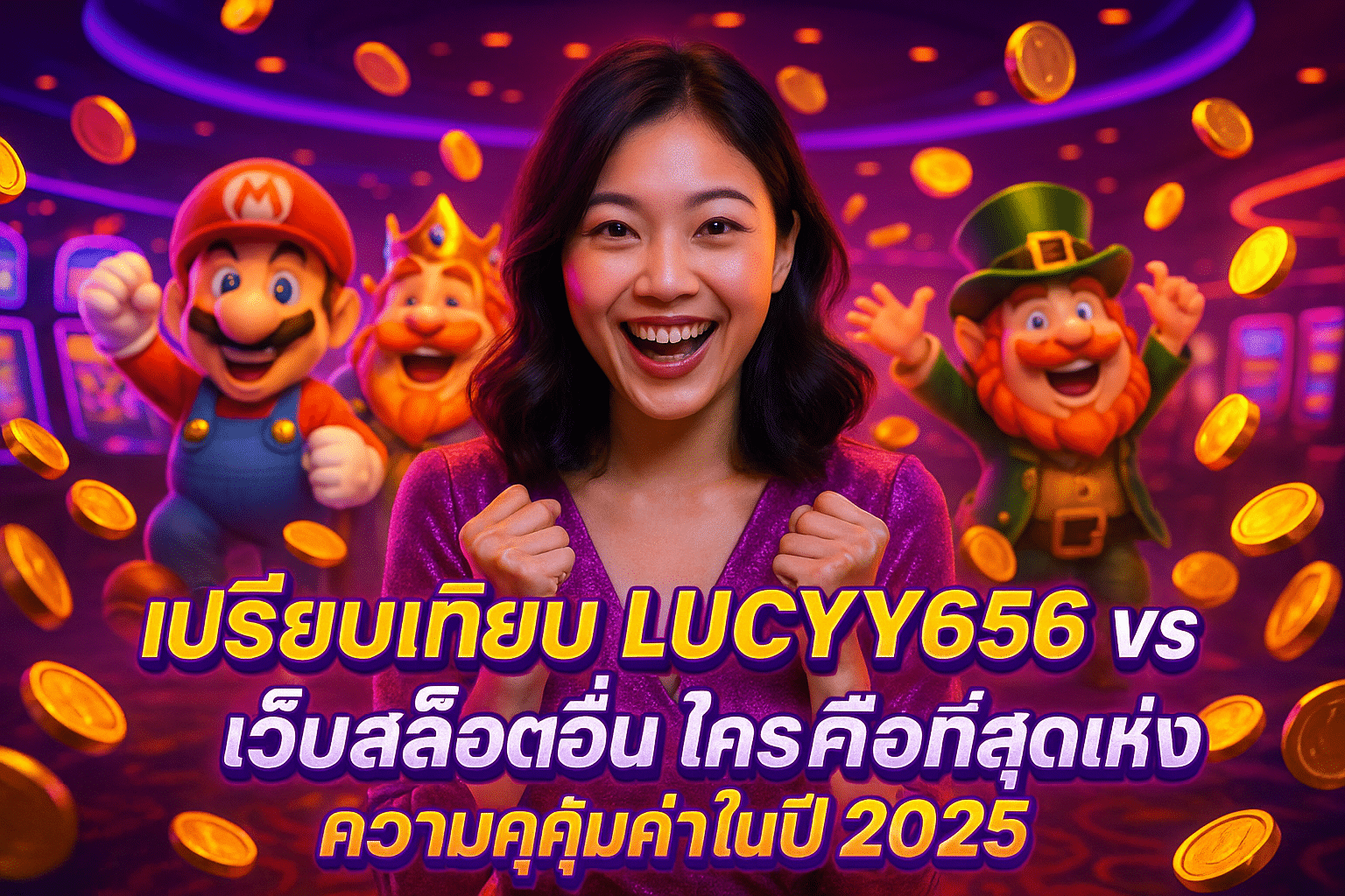 เปรียบเทียบ LUCYY656 vs เว็บสล็อตอื่น ใครคือที่สุดแห่งความคุ้มค่าในปี 2025