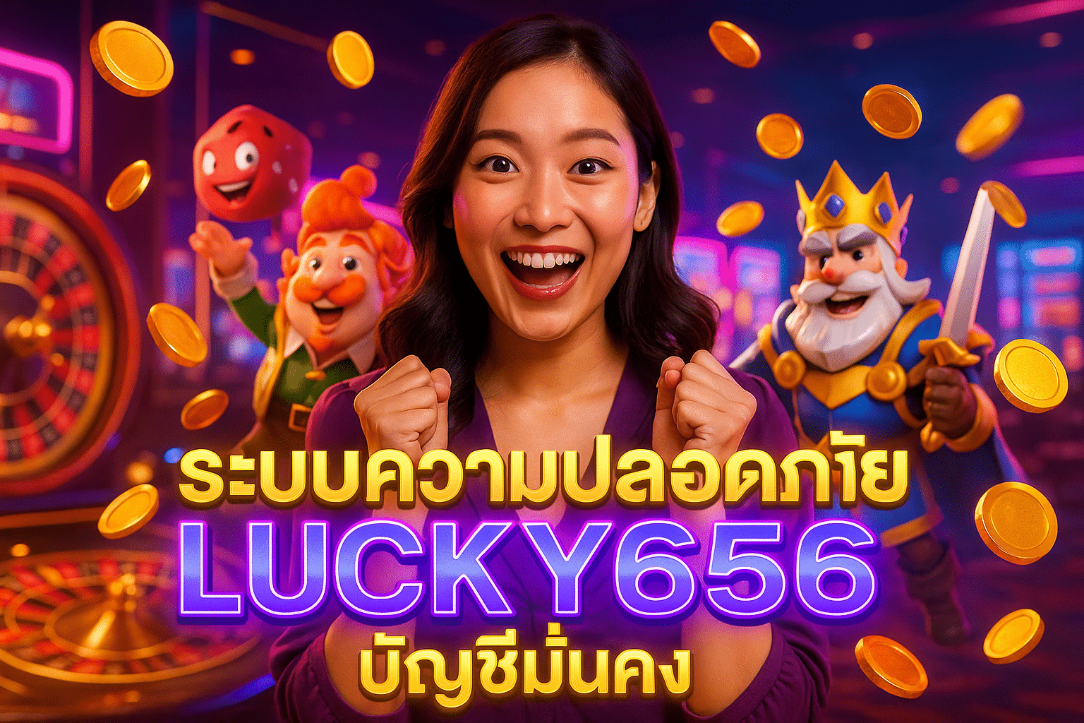 ระบบความปลอดภัย LUCYY656 บัญชีมั่นคง