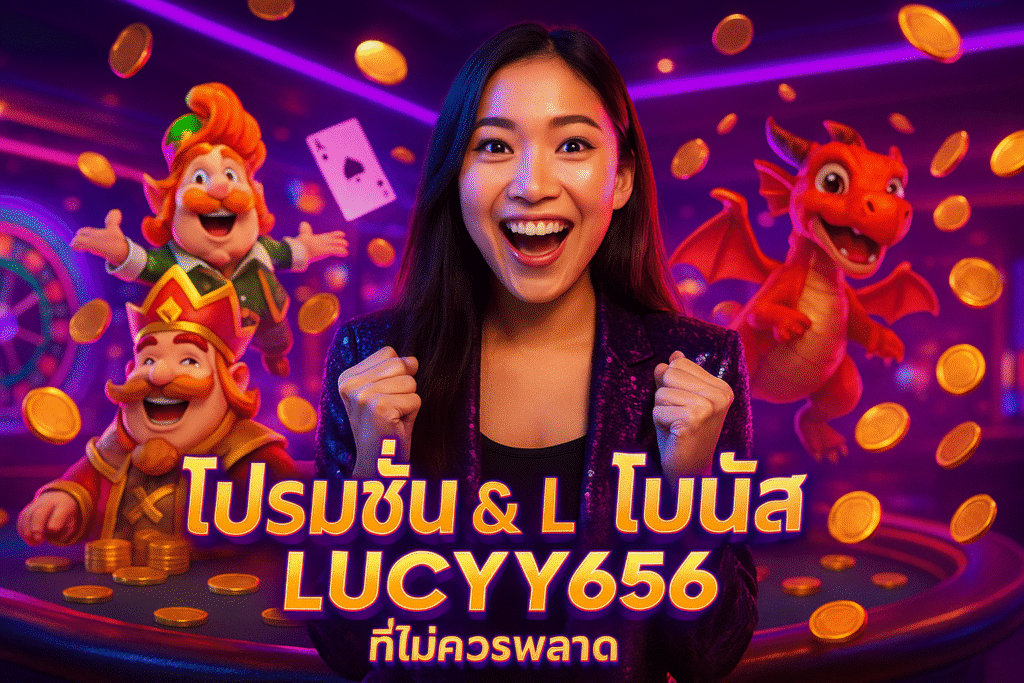 โปรโมชั่น & โบนัส LUCYY656 ที่ไม่ควรพลาด