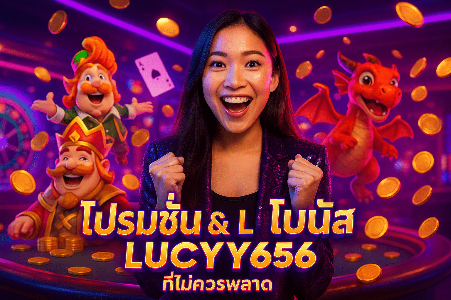 โปรโมชั่น & โบนัส LUCYY656 ที่ไม่ควรพลาด