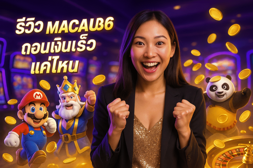 รีวิว MACAU36 แบบเต็ม + ถอนเงินเร็วแค่ไหน
